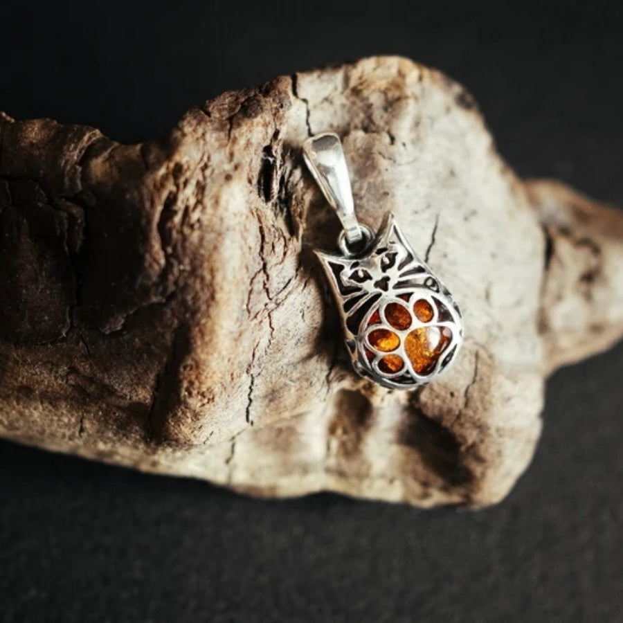 Fashion Amber Cat Necklace Women's Necklace Jewelry Gifts For Ladies For Holiday Party Anniversaries