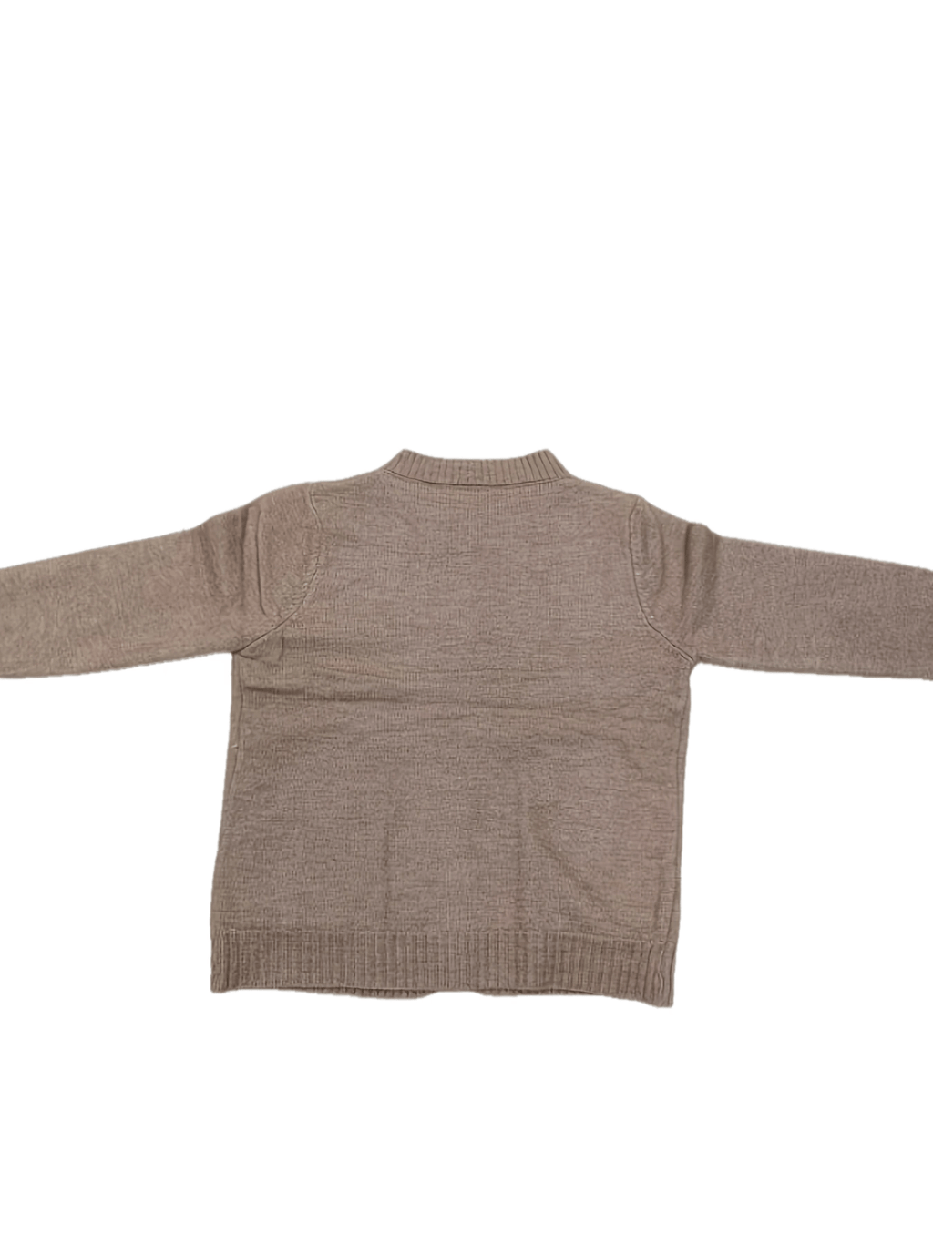 New Spring Collection for Women: a Loose-Fitting, Versatile Cardigan with a Round Neck, Solid Color, And Unique Design, Featuring Long Sleeves.